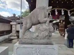 護王神社の狛犬