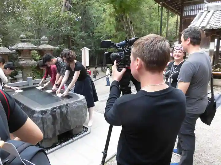 夫婦大國社(春日大社末社)の手水舎