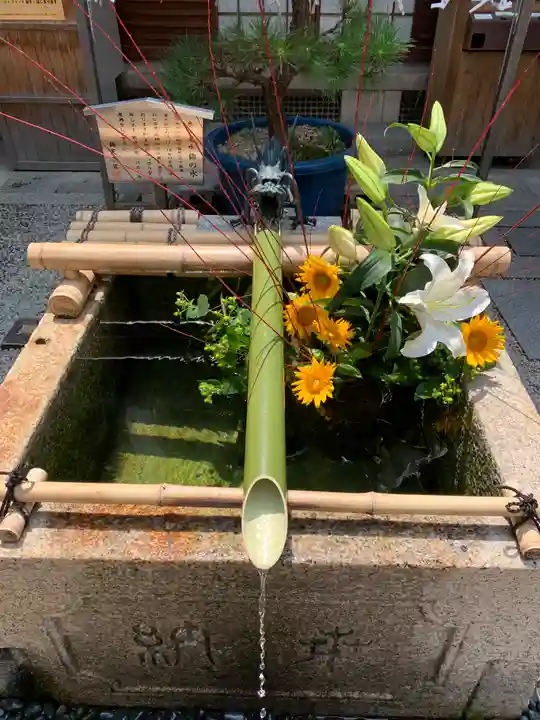 錦天満宮の手水舎