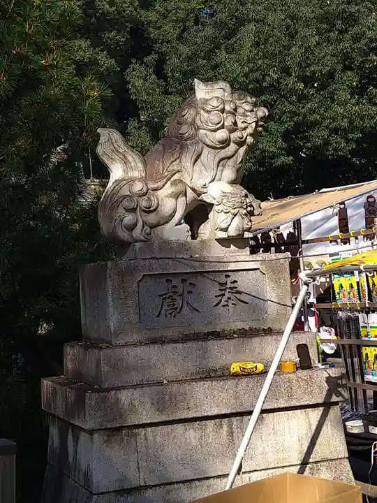 日枝神社水天宮の狛犬
