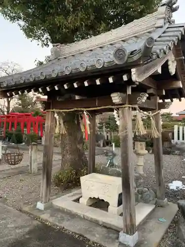 白鳥神社の手水