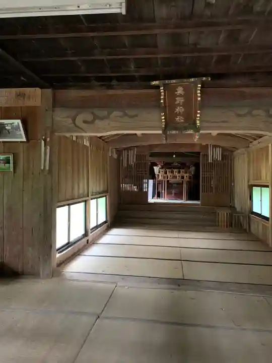 奥野神社の本殿・本堂