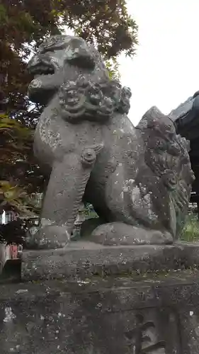 境香取神社の狛犬