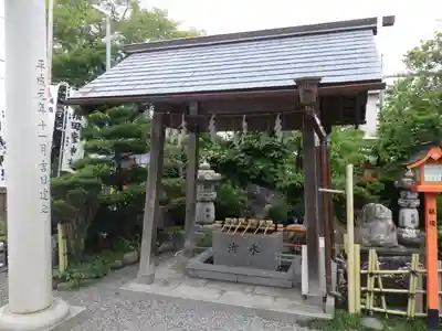 尾張猿田彦神社の手水舎