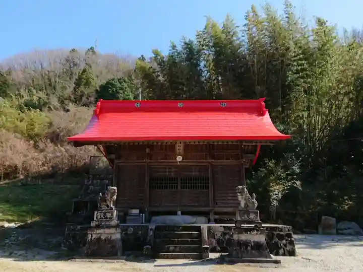 神明宮の本殿・本堂