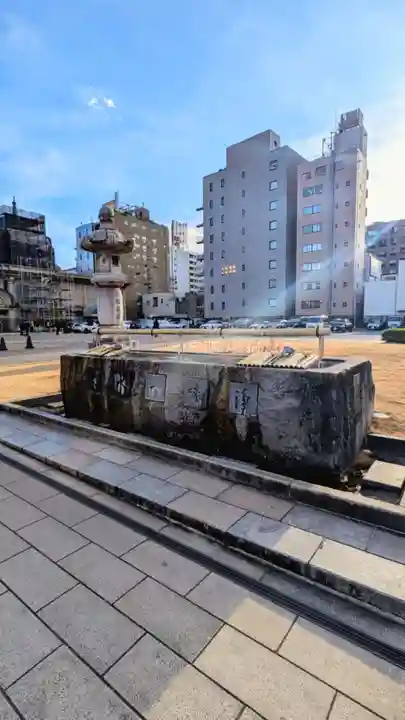 築地本願寺(本願寺築地別院)の手水舎