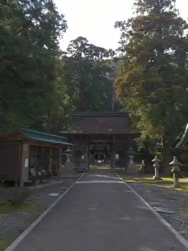 若狭姫神社（若狭彦神社下社）の山門・神門