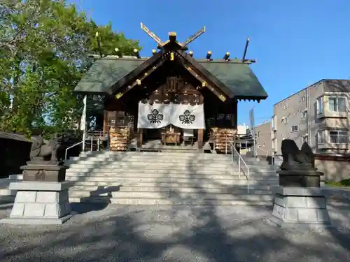 札幌諏訪神社の本殿・本堂