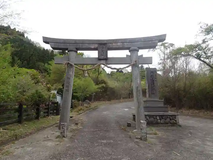 火男火賣神社(中宮)の鳥居