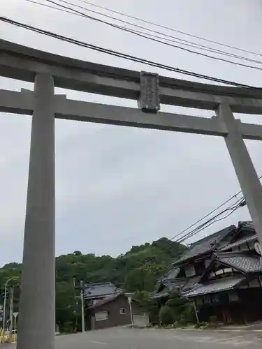 勝岡八幡神社の鳥居