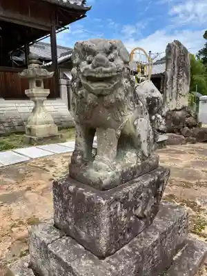 若狭野天満神社の狛犬