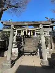 代田八幡神社の鳥居