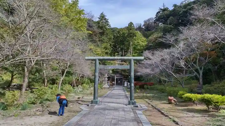 建長寺 半僧坊の鳥居
