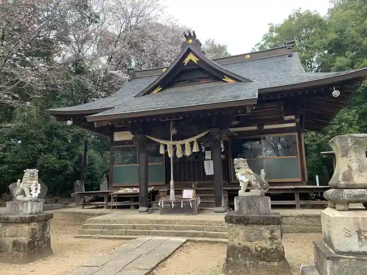 長柄神社の本殿・本堂