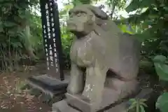 越谷香取神社の狛犬