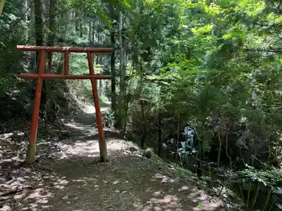 母の白滝神社(山梨県)