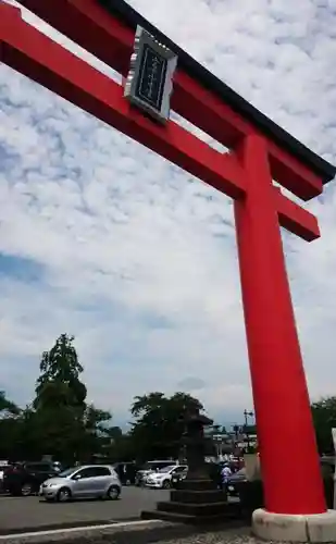 富士山本宮浅間大社の鳥居