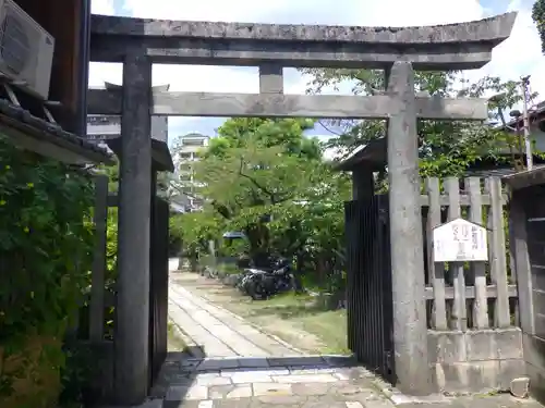 菅大臣神社の鳥居