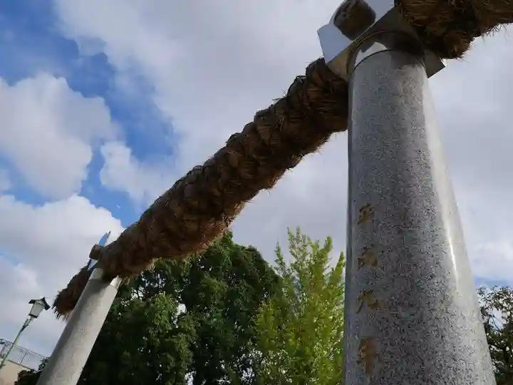 奥戸天祖神社の鳥居