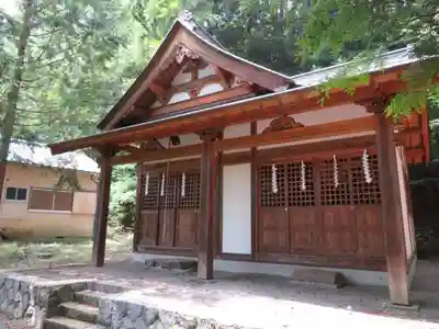 為朝神社の本殿・本堂