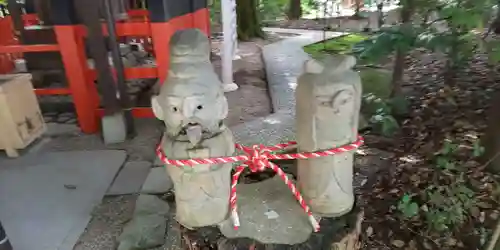 賀茂御祖神社（下鴨神社）の像