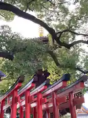 法楽寺の鳥居