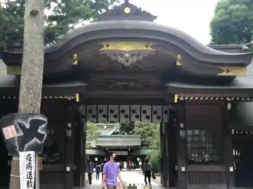 大國魂神社の山門・神門