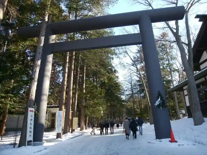 北海道神宮の鳥居