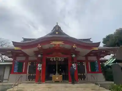 品川神社の本殿・本堂
