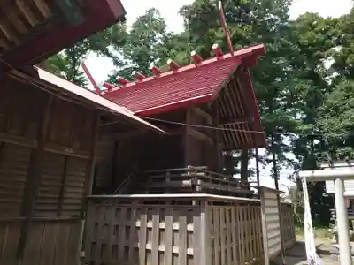 宇都母知神社の本殿・本堂