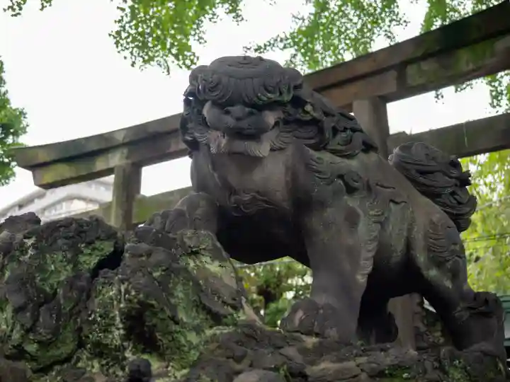 牛嶋神社の狛犬