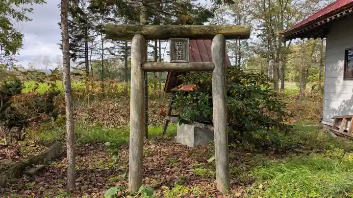 中札内地蔵尊の鳥居