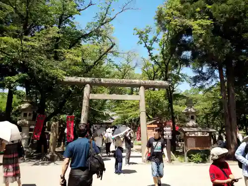 眞田神社の鳥居