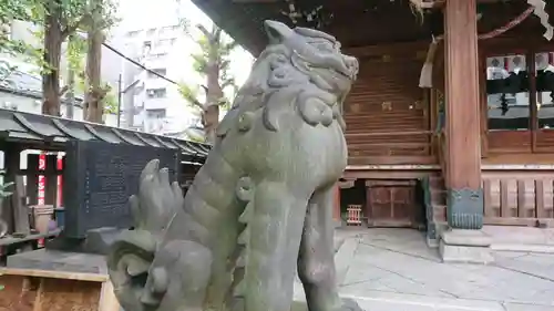 下谷神社の狛犬