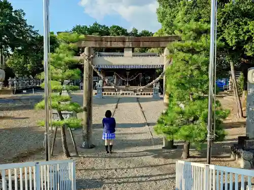 春日神社（上戸町）の鳥居