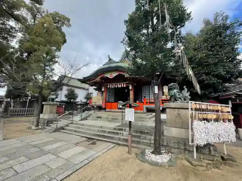 阿倍王子神社の本殿・本堂