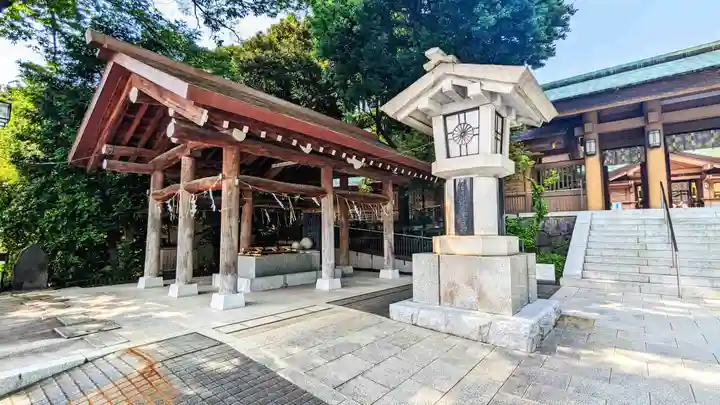 東郷神社の手水舎