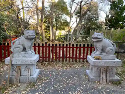 大江神社の狛犬