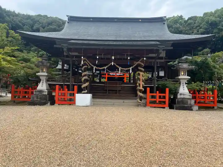 龍田大社の本殿・本堂