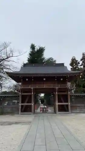 諏訪神社の山門