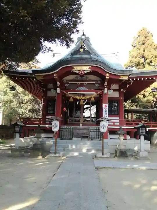 柏諏訪神社の本殿・本堂