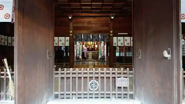 松陰神社の本殿・本堂