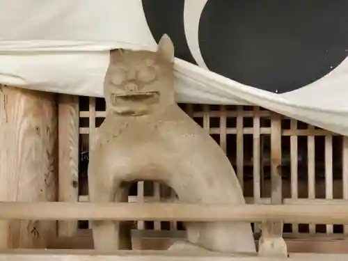 福地若王子神社の狛犬