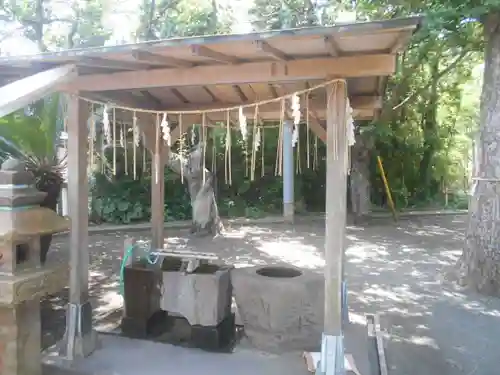 白髭神社の手水舎