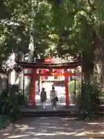 自由が丘熊野神社の鳥居