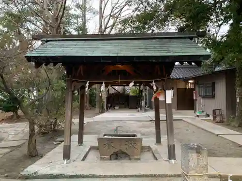 白山社（寺切白山社）の手水舎