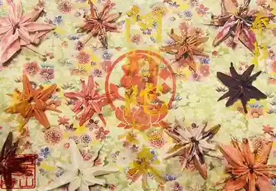 「秋桜(コスモス)」(A5サイズ、A4サイズ)　1体1000円