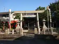 山神社(上宿山神社)の鳥居