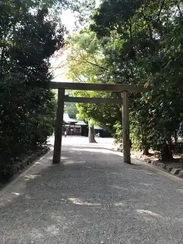 上知我麻神社（熱田神宮摂社）の鳥居