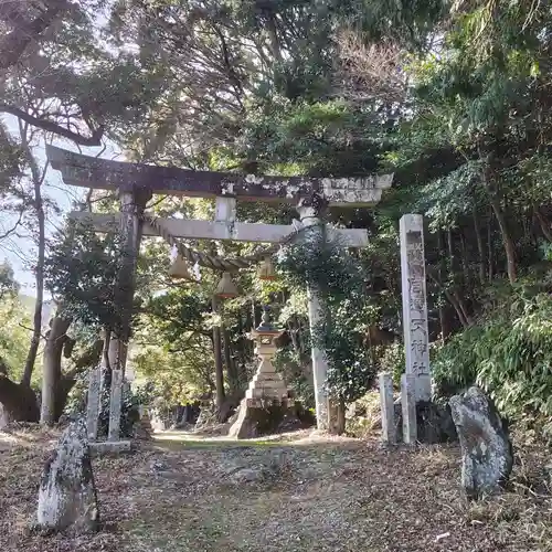 宮道天神社の鳥居